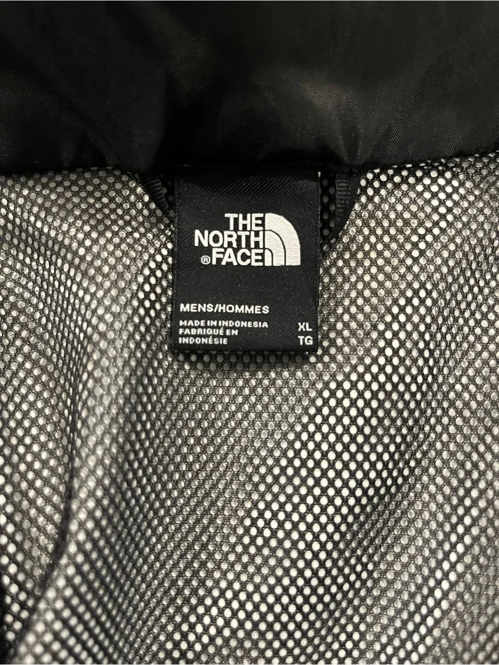 The North Face Black Hooded Rain Jacket
